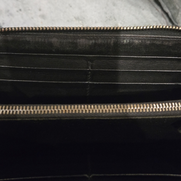 Bottega Veneta Black Intrecciato Leather Clutch
